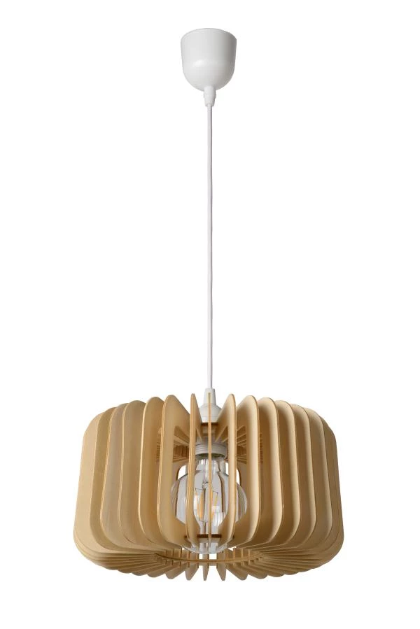 Lucide ETTA - Suspension - Ø 29 cm - 1xE27 - Naturel - éteint